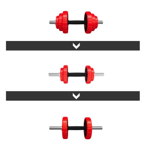 SGGX20 SZTANGIELKI GUMOWANE 20KG HMS SGGX20 SZTANGIELKI GUMOWANE 20KG HMS
