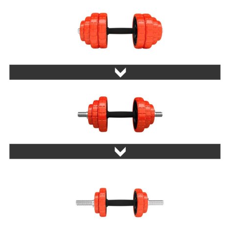 SGGX30 SZTANGIELKI GUMOWANE 30KG HMS SGGX30 SZTANGIELKI GUMOWANE 30KG HMS