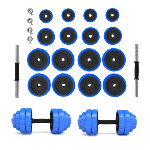 SGG30 SZTANGIELKI GUMOWANE W WALIZCE 30KG HMS SGG30 SZTANGIELKI GUMOWANE W WALIZCE 30KG HMS