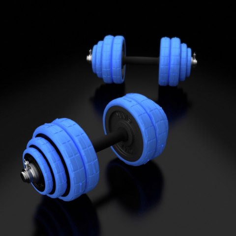 SGG30 SZTANGIELKI GUMOWANE W WALIZCE 30KG HMS SGG30 SZTANGIELKI GUMOWANE W WALIZCE 30KG HMS