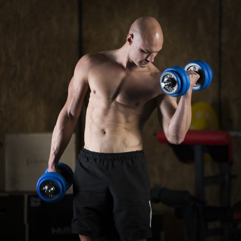 SGG30 SZTANGIELKI GUMOWANE W WALIZCE 30KG HMS SGG30 SZTANGIELKI GUMOWANE W WALIZCE 30KG HMS