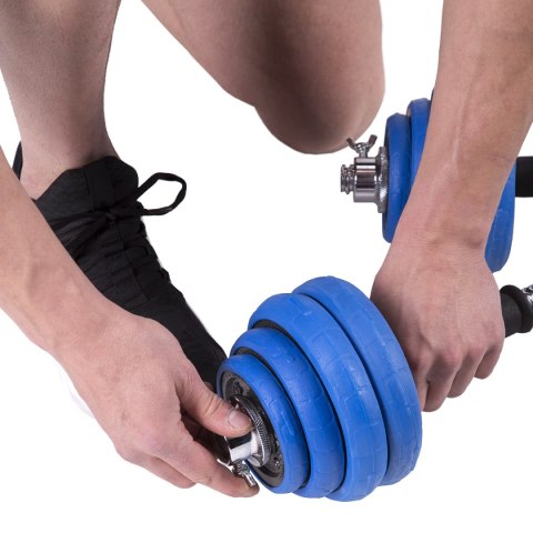 SGG30 SZTANGIELKI GUMOWANE W WALIZCE 30KG HMS SGG30 SZTANGIELKI GUMOWANE W WALIZCE 30KG HMS