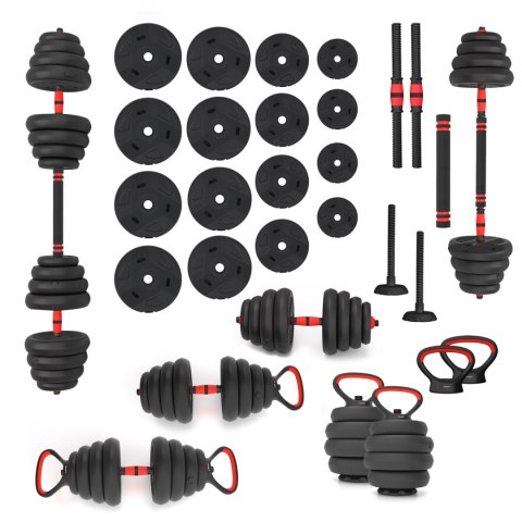 SGN130 PRO SET 6W1 ZESTAW CIĘŻARÓW 30KG HMS SGN130 PRO SET 6W1 ZESTAW CIĘŻARÓW 30KG HMS