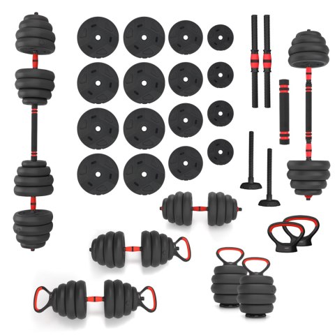 SGN140 PRO SET 6W1 ZESTAW CIĘŻARÓW 40KG HMS SGN140 PRO SET 6W1 ZESTAW CIĘŻARÓW 40KG HMS