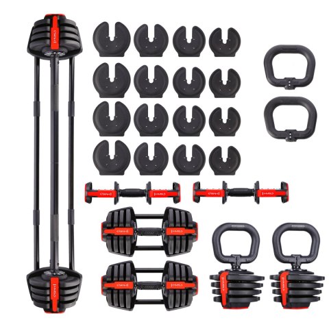 SGR18 PRO SET 3W1 ZESTAW REGULOWANYCH SZTANGIELEK 41 KG HMS SGR18 PRO SET 3W1 ZESTAW REGULOWANYCH SZTANGIELEK 41 KG HMS