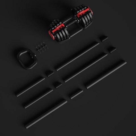 SGR18 PRO SET 3W1 ZESTAW REGULOWANYCH SZTANGIELEK 41 KG HMS SGR18 PRO SET 3W1 ZESTAW REGULOWANYCH SZTANGIELEK 41 KG HMS