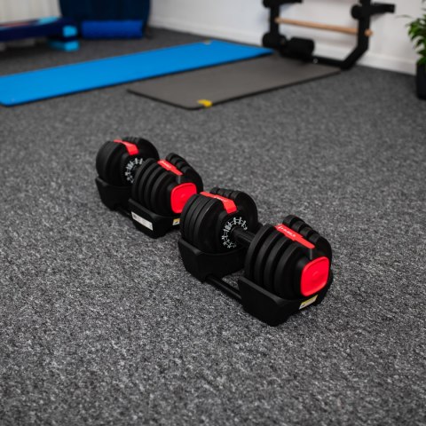SGR18 PRO SET 3W1 ZESTAW REGULOWANYCH SZTANGIELEK 41 KG HMS SGR18 PRO SET 3W1 ZESTAW REGULOWANYCH SZTANGIELEK 41 KG HMS