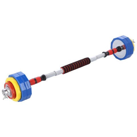 SKC20 SZTANGIELKI-SZTANGA W WALIZCE KOLOROWE 2x10KG HMS SKC20 SZTANGIELKI-SZTANGA W WALIZCE KOLOROWE 2x10KG HMS