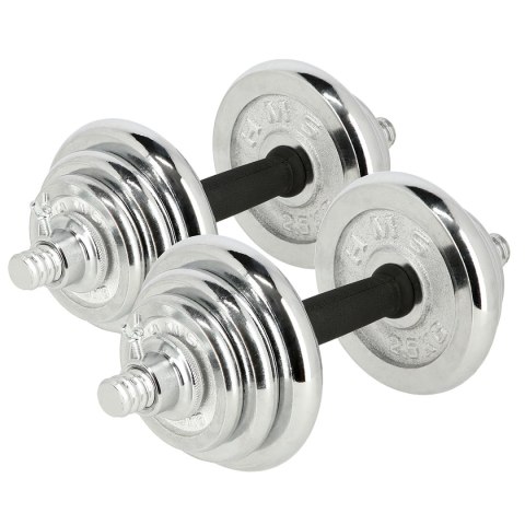 STC21 SZTANGIELKI/SZTANGA W WALIZCE CHROM 2x10KG HMS STC21 SZTANGIELKI/SZTANGA W WALIZCE CHROM 2x10KG HMS