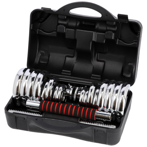 STC30 SZTANGIELKI-SZTANGA W WALIZCE CHROM 2x15KG HMS STC30 SZTANGIELKI-SZTANGA W WALIZCE CHROM 2x15KG HMS