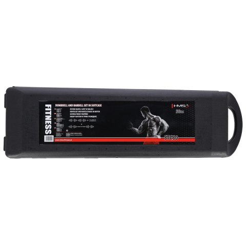 STC50 SZTANGIELKI/SZTANGA W WALIZCE CHROM 2x25KG HMS STC50 SZTANGIELKI/SZTANGA W WALIZCE CHROM 2x25KG HMS