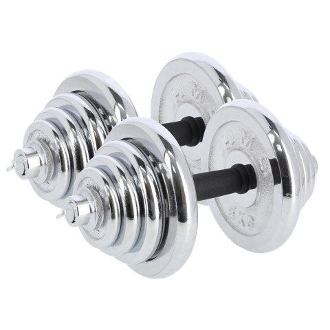 STC50 SZTANGIELKI/SZTANGA W WALIZCE CHROM 2x25KG HMS STC50 SZTANGIELKI/SZTANGA W WALIZCE CHROM 2x25KG HMS