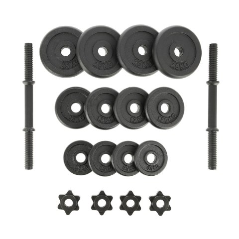 STO20 BLACK 2 x 9 KG SZTANGIELKI W WALIZCE ONE FITNESS STO20 BLACK 2 x 9 KG SZTANGIELKI W WALIZCE ONE FITNESS