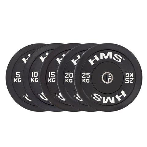 BBR20 BLACK TALERZ OLIMPIJSKI BUMPER 20 KG HMS BBR20 BLACK TALERZ OLIMPIJSKI BUMPER 20 KG HMS