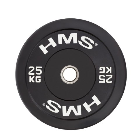 BBR25 BLACK TALERZ OLIMPIJSKI BUMPER 25 KG HMS BBR25 BLACK TALERZ OLIMPIJSKI BUMPER 25 KG HMS