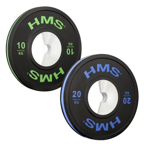 BTBR10 TALERZ OLIMPIJSKI BUMPER 10 KG HMS BTBR10 TALERZ OLIMPIJSKI BUMPER 10 KG HMS
