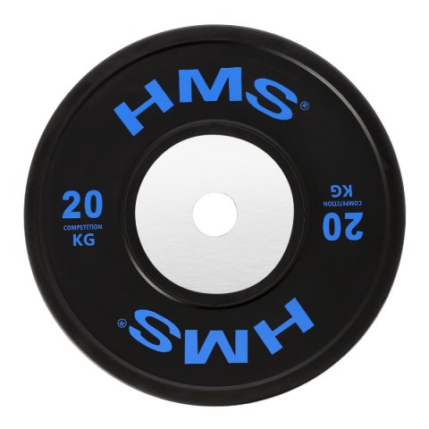 BTBR20 TALERZ OLIMPIJSKI BUMPER 20 KG HMS BTBR20 TALERZ OLIMPIJSKI BUMPER 20 KG HMS