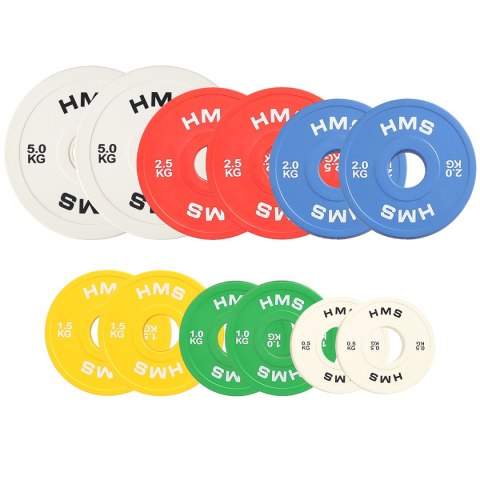 CBRS05 TALERZ OLIMPIJSKI 2 x 0.5 KG HMS CBRS05 TALERZ OLIMPIJSKI 2 x 0.5 KG HMS
