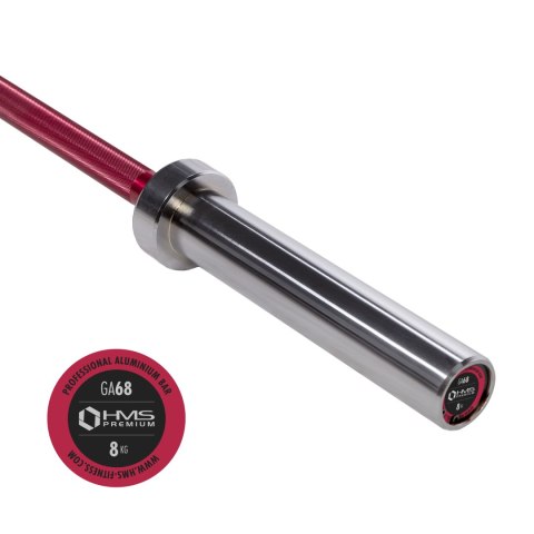GA68 GRYF ALUMINIOWY 8KG 1830MM RED HMS PREMIUM GA68 GRYF ALUMINIOWY 8KG 1830MM RED HMS PREMIUM