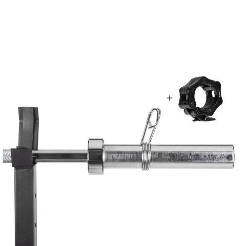 GOL200 + (ZG 1000B) GRYF OLIMPIJSKI ŁAMANY 13.5KG 1500MM HMS PREMIUM GOL200 + (ZG 1000B) GRYF OLIMPIJSKI ŁAMANY 13.5KG 1500MM HMS PREMIUM