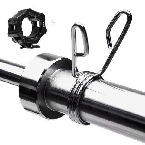 GOL200 + (ZG 1000B) GRYF OLIMPIJSKI ŁAMANY 13.5KG 1500MM HMS PREMIUM GOL200 + (ZG 1000B) GRYF OLIMPIJSKI ŁAMANY 13.5KG 1500MM HMS PREMIUM