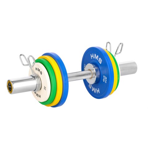 GOP050 GRYF KRÓTKI OLIMPIJSKI 5KG 50CM HMS GOP050 GRYF KRÓTKI OLIMPIJSKI 5KG 50CM HMS
