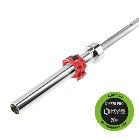 GOP220 PRO + ZG1000R ZACISKI LOCK GRYF PROSTY OLIMPIJSKI 20KG 2200MM HMS GOP220 PRO + ZG1000R ZACISKI LOCK GRYF PROSTY OLIMPIJSKI 20KG 2200MM HMS