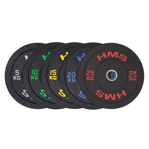 HTBR10 GREEN TALERZ OLIMPIJSKI BUMPER 10 KG HMS HTBR10 GREEN TALERZ OLIMPIJSKI BUMPER 10 KG HMS