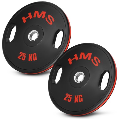 TOG25 2 x 25 KG TALERZ OLIMPIJSKI OGUMOWANY 2 x 25 KG HMS TOG25 2 x 25 KG TALERZ OLIMPIJSKI OGUMOWANY 2 x 25 KG HMS