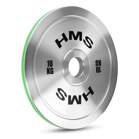 TOS100 TALERZ OLIMPIJSKI STALOWY KALIBROWANY 10 KG HMS TOS100 TALERZ OLIMPIJSKI STALOWY KALIBROWANY 10 KG HMS