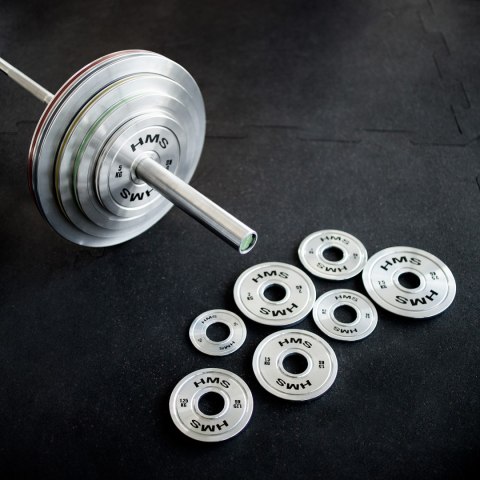 TOS100 TALERZ OLIMPIJSKI STALOWY KALIBROWANY 10 KG HMS TOS100 TALERZ OLIMPIJSKI STALOWY KALIBROWANY 10 KG HMS