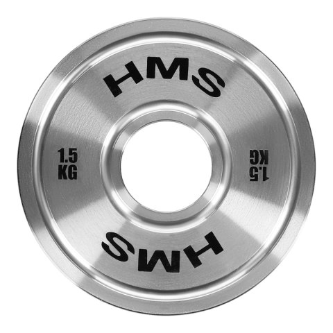 TOS15 TALERZ OLIMPIJSKI STALOWY KALIBROWANY 1.5 KG HMS TOS15 TALERZ OLIMPIJSKI STALOWY KALIBROWANY 1.5 KG HMS