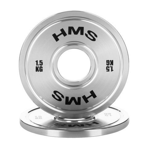 TOS15 TALERZ OLIMPIJSKI STALOWY KALIBROWANY 1.5 KG HMS TOS15 TALERZ OLIMPIJSKI STALOWY KALIBROWANY 1.5 KG HMS