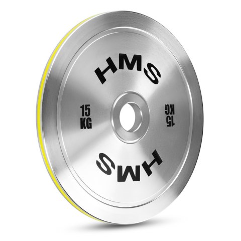TOS150 TALERZ OLIMPIJSKI STALOWY KALIBROWANY 15 KG HMS TOS150 TALERZ OLIMPIJSKI STALOWY KALIBROWANY 15 KG HMS