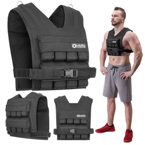 KTO16 KAMIZELKA TRENINGOWA Z OBCIĄŻENIEM 16 KG HMS PREMIUM KTO16 KAMIZELKA TRENINGOWA Z OBCIĄŻENIEM 16 KG HMS PREMIUM