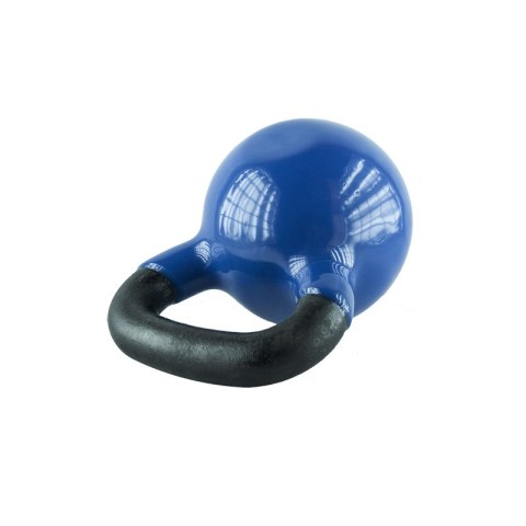KNV04 BLUE KETTLEBELL ŻELIWNY POKRYTY WINYLEM HMS KNV04 BLUE KETTLEBELL ŻELIWNY POKRYTY WINYLEM HMS