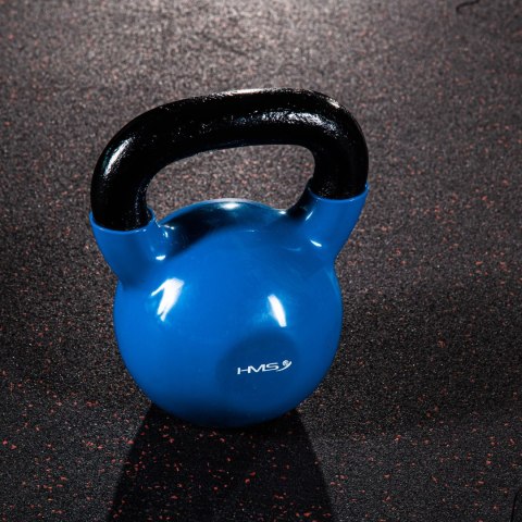 KNV16 BLUE KETTLEBELL ŻELIWNY POKRYTY WINYLEM HMS KNV16 BLUE KETTLEBELL ŻELIWNY POKRYTY WINYLEM HMS