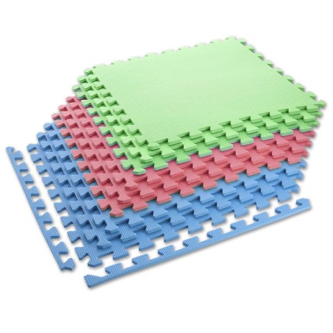 MP10 MATA PUZZLE MULTIPACK GREEN-BLUE-RED 9 ELEMENTÓW 10MM ONE FITNESS MP10 MATA PUZZLE MULTIPACK GREEN-BLUE-RED 9 ELEMENTÓW 10MM ONE FITNESS