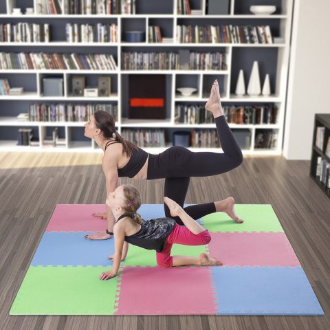 MP10 MATA PUZZLE MULTIPACK GREEN-BLUE-RED 9 ELEMENTÓW 10MM ONE FITNESS MP10 MATA PUZZLE MULTIPACK GREEN-BLUE-RED 9 ELEMENTÓW 10MM ONE FITNESS