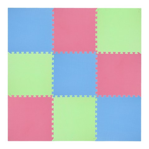 MP10 MATA PUZZLE MULTIPACK GREEN-BLUE-RED 9 ELEMENTÓW 10MM ONE FITNESS MP10 MATA PUZZLE MULTIPACK GREEN-BLUE-RED 9 ELEMENTÓW 10MM ONE FITNESS