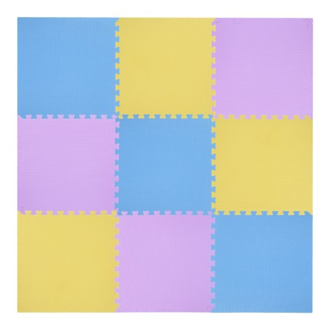 MP10 MATA PUZZLE MULTIPACK YELLOW-BLUE-PURPLE 9 ELEMENTÓW 10MM ONE FITNESS MP10 MATA PUZZLE MULTIPACK YELLOW-BLUE-PURPLE 9 ELEMENTÓW 10MM ONE FITNESS