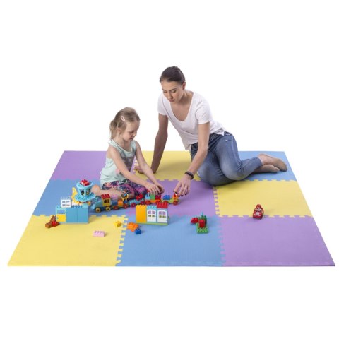 MP10 MATA PUZZLE MULTIPACK YELLOW-BLUE-PURPLE 9 ELEMENTÓW 10MM ONE FITNESS MP10 MATA PUZZLE MULTIPACK YELLOW-BLUE-PURPLE 9 ELEMENTÓW 10MM ONE FITNESS
