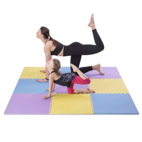 MP10 MATA PUZZLE MULTIPACK YELLOW-BLUE-PURPLE 9 ELEMENTÓW 10MM ONE FITNESS MP10 MATA PUZZLE MULTIPACK YELLOW-BLUE-PURPLE 9 ELEMENTÓW 10MM ONE FITNESS