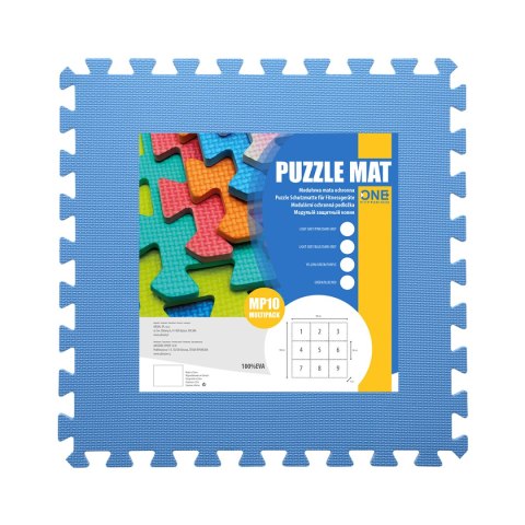 MP10 MATA PUZZLE MULTIPACK YELLOW-BLUE-PURPLE 9 ELEMENTÓW 10MM ONE FITNESS MP10 MATA PUZZLE MULTIPACK YELLOW-BLUE-PURPLE 9 ELEMENTÓW 10MM ONE FITNESS