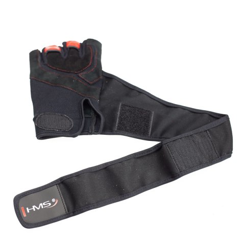 RST01 BLACK/RED ROZM. M RĘKAWICE NA SIŁOWNIĘ HMS RST01 BLACK/RED ROZM. M RĘKAWICE NA SIŁOWNIĘ HMS