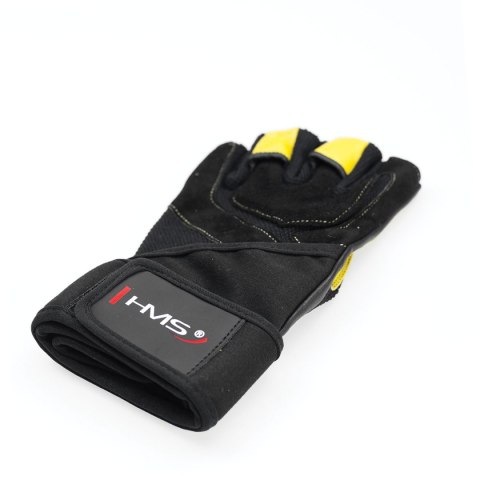 RST01 BLACK/YELLOW ROZM. S RĘKAWICE NA SIŁOWNIĘ HMS RST01 BLACK/YELLOW ROZM. S RĘKAWICE NA SIŁOWNIĘ HMS