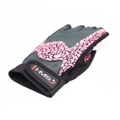 RST03 PINK/GRAY ROZM. L RĘKAWICE NA SIŁOWNIĘ HMS RST03 PINK/GRAY ROZM. L RĘKAWICE NA SIŁOWNIĘ HMS