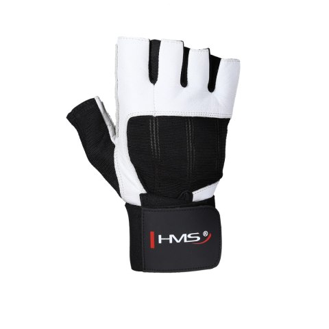 RST04 WHITE-BLACK ROZM. M RĘKAWICE NA SIŁOWNIĘ HMS RST04 WHITE-BLACK ROZM. M RĘKAWICE NA SIŁOWNIĘ HMS