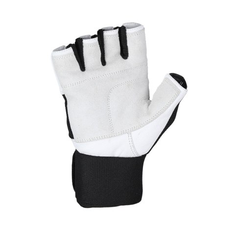 RST04 WHITE-BLACK ROZM. M RĘKAWICE NA SIŁOWNIĘ HMS RST04 WHITE-BLACK ROZM. M RĘKAWICE NA SIŁOWNIĘ HMS