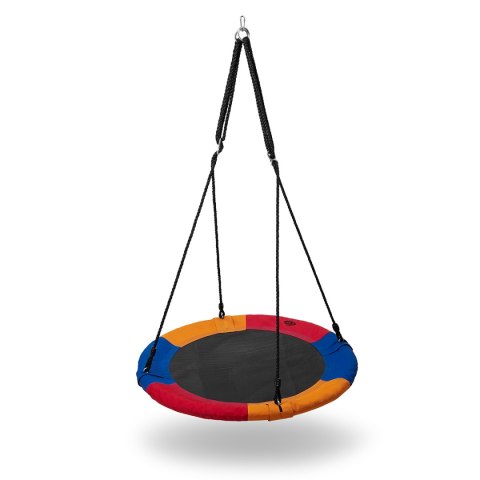 NB5003 BOCIANIE GNIAZDO HUŚTAWKA NIEBIESKI CZERWONY POMARAŃCZOWY ŚR.90 CM NILS NB5003 BOCIANIE GNIAZDO HUŚTAWKA NIEBIESKI CZERWONY POMARAŃCZOWY ŚR.90 CM NILS